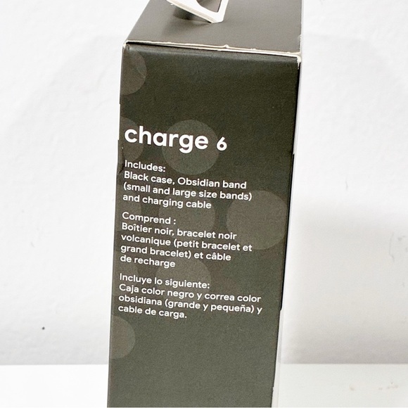 Fitbit Charge 6 Health & Fitness Tracker Watch Black NEW OPEN BOX - Picture 4 of 4